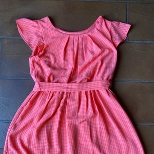 TWEEN BELTED DRESS